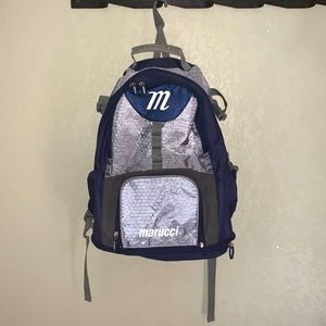 Marucci F5 Bat Bag, Navy